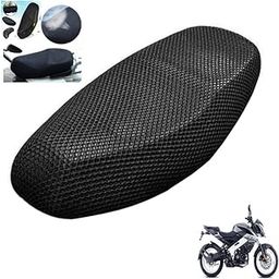 Generox Breathable (No Heat) Net Seat Cover Compatible for Bajaj Pulsar NS 200 for All Model-9