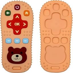 Truzo Soft Silicone Teether for Baby | Yellow Color with Remote Control Design | Non Toxic Organic Food Grade Toy | Provides Pain Relief for Easy Teething | Ideal Gift for Toddlers 6-24 Months Old-image-57