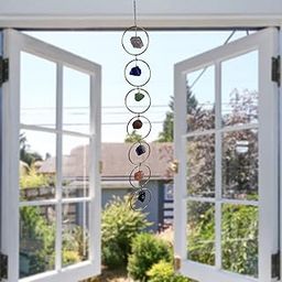 LICHTS Crystals Pendant Ornament Sun Catchers Rainbow Jewellery for Garden Decor-image-68