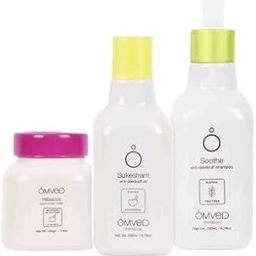 Omved Anti Dandruff Kit Including Hibiscus hair mask, Soothe Anti dandruff Shampoo and Sukeshant Anti dandruff Hair Oil-image-97