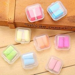 Shoppy shop 6pcs/3 box Noise Proof Earplugs Soundproof Earplug Foam Travel Learning Sleeping Aid Snore Prevention Sound-proofing L3-picture-48