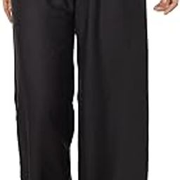 BELENZIERA Women's Solid Black Rayon Palazzo Pants | Elastic Waist | Comfortable Wide Leg | Plus (XS-7XL)-picture-36