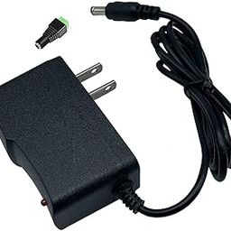 12V 1A Power Supply Adapter, 1000mA 12W Adapter, 100V~240V 50/60Hz AC to 12V DC Charger Low Voltage Transformer for CCTV Camera, Humidifier, Routers, Hub, Speakers, with DC Female Connector-18
