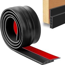 Door Stopper for Bathroom Door Seal Bottom Water Stopper for Door Cover for Bathroom Door Water Blocker for Bathroom Door 2" Width x 39" Length || Black Color || Pack of 1-picture-20