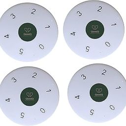 QemiQ®-"Fan Speed Controller Knob"(Large Size)-" 4 Unit's"-(7mm Hole) White.-picture-0