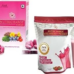 Nutricharge Women And Strawberry Prodiet A Perfect Combo For All Working And Non Working Women-image-73