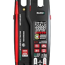 Digital clamp meter - multimeter - volts amps capcitance frequency resistance meter continuity infrared temperature - True RMS 620v / 600A AC/DC - USB type C - diode tester - Tmr Rely by EuroControls-picture-14
