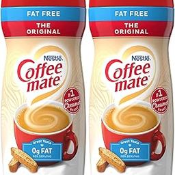 Nes.tles Coffee-Mate Fat Free The Original Powdered Creamer Coffee -16oz - Pack of 2x453.5g (Imported USA)-image-53