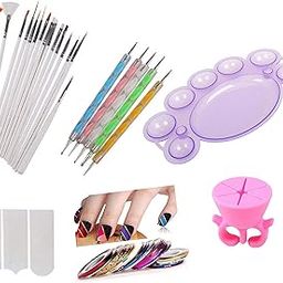 Store2508 Nail Art Combo Kit, Multicolour.-38