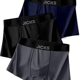 Men's Underwear Anti Bacterial Airsoft Trunk | Men's Regular Fit Underwear |Imported Nylon Fabric | Multicolor Pack of 3-image-19