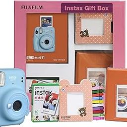 Fujifilm Instax Mini 11 Instant Camera (Sky Blue) Gift Box with 10 Shots-20