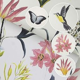 CRIMSON DECORS™ Colourful Painting SELF Adhesive Wallpaper for Living Room Bedroom Hall PEELA DN Stick Vinyl Wallpaper - 200 * 45 CM - 9 SQFT APPROC-image-95