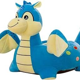 CALANDIS™ Cartoon Animal Kids Seat Sofa Cover Baby Chair Bean Bag Fly Dragon(Blue) | Sofas & Armchairs | Furniture | Kids & Teens at Home-image-70