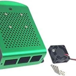 CALANDIS™ Computer Case Protective for Raspberry Pi4 Lightweight Green with fan | Computer Cases | Computer Cases & Accessories | Computer Components & Parts-93