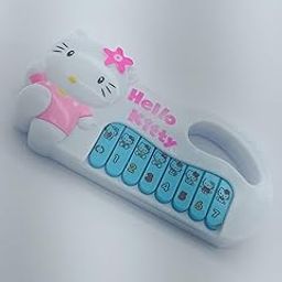advancedestore Hello Kitty Musical Piano with 3 Modes kittys Sounds, Flashing Lights & Wonderful Music,Plastic,White ( Pack of 1 )-image-4