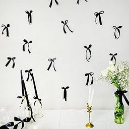 Special You Satin Black Ribbon Roll for Bow 5Pcs, Aesthetic Wall Decor Items, Pinterest Finds Aesthetic Room Decor Items Pinterest, Pinterest Room Decor Aesthetic, Satin Ribbon 1/2 Inch, Ribbon for Gift Wrapping-picture-25