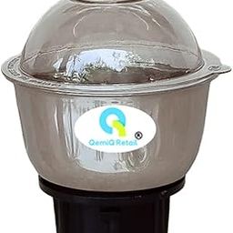QemiQ Retail®-"Chutney(small) Jar" for-" Bosch" models TrueMixx Pro Mixer Grinder models - MGM8842GIN, MGM8842MIN, MGM8642BIN, MGM6642WIN, MGM6632MIN (500ml).-16