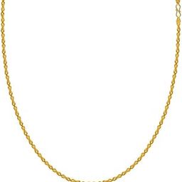 22k (916) Yellow Gold Chain for Women-image-96