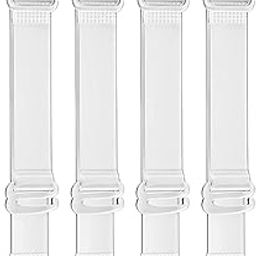 Women's Adjustable Transparent Silicone Bra Straps-image-93