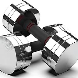 Kiraro Steel Dumbbell Set of 2.5KG X 2Pcs With Foam grip, 1 Pair Dumbbells, Steel Dumbbells, Home Gym Fixed Weight Dumbbell (2.5KG X 2PCS)5-image-26
