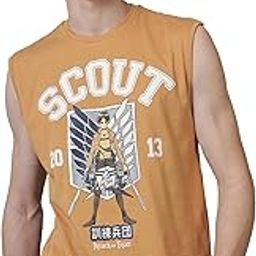 Scout Printed Regular Fit SleevelessT-Shirt for Men-image-22