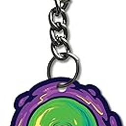 Printed Alien Keychain for Bike Car/Women/Men/Bag Key Tag Keyrings Multicolor (2.2 x 2.5 Inch)-picture-14