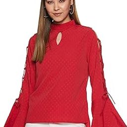 Women's Floral Regular Fit Blouse-image-90