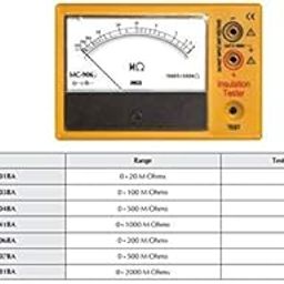 Meco Analog Insulation Tester With Battery Adaptor-image-5