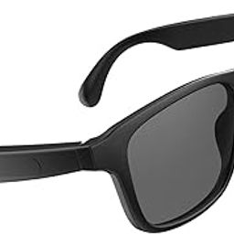 Bluetooth Smart Sunglasses for Men Women, UV400 Open Ear Sound with Touch Control and Voice Assistant for Music, Calling, Driving, Cycling, Mountaineering (zz10), Black, M-image-93