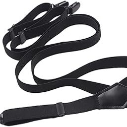 ™ Men's Suspenders 2cm Wide with 3 Clips for Pants Formal Events Costume Party black | Suspenders Braces | Mens Accessories-image-67