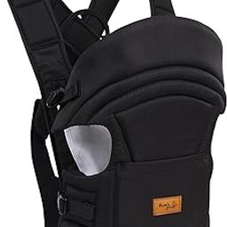 Mom's Pride Infant 3 In 1 Baby Carry Bag Backpack Sling Back Position- Front Position Carrier (Black 1)-17