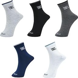 Fine Long Ankle Length Socks for Men & Women Made With Durable, Breathable, Anti Odour, Anti Sweat, Slimmest socks Ideal Socks 365 days (pack of 5 pairs)-image-76