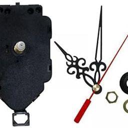 ATORSE 3xQuartz Wall Pendulum Clock Movement Mechanisms Thread14mm Axis 20mm-picture-9