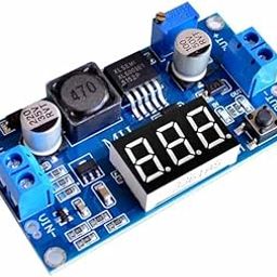 Pro3D XL6009 LED 4A DC-DC Voltage Step Up Adjustable Boost Voltmeter Module for 4.5-32V to 5-35V-image-1