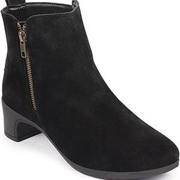 Women Flared Heel Boots-image-78