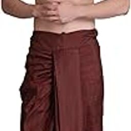Silk Blend Stylish Readymade Dhoti Pant for men-picture-50