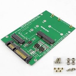 Mak World® mSATA SSD to SATA M.2 B/B+M Key NGFF & 2.5" III Board Adapter Converter Card-33