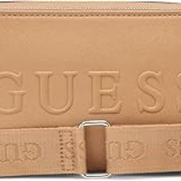 Camel Embossed Haddington Flap Mini Crossbody Bag-image-63