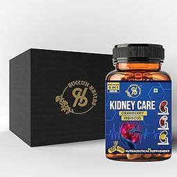 Sukkun Herbs Kidney Care Capsules (Pack of 2) - 3200 Mg - 6 in 1 Formula Blend - Cranberry, Hibiscus, Dandelion Root, Nettle Leaf, Bhuiamalaki and D-Mannose - Supports Kidney Health, Urinary Tract Health UTI, Stone Cleanser, kidney Detoxification - Vegan and Gluten-Free - 120 Capsules (Pack of 2)-image-68
