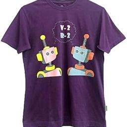 Violet Cotton Print Women Top-image-35