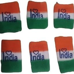 Tejas (Pack of 6 Pcs India Tiranga Wrist Band for Kids/Tiranga Wrist for Independance Day Free Size/Wrist Band Rubber Flag Hand Band/Celebrating Independence Day/Republic Day Flag for Kids-picture-11