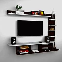 Wall Mounted Up to 75 Inches Engineering Wood TV Unit/TV Panel/TV Showcase/TV Stand/Led Panel/Entertainment Unit for up to 65 Inch TV DIY - Do it Yourself Installation-picture-12