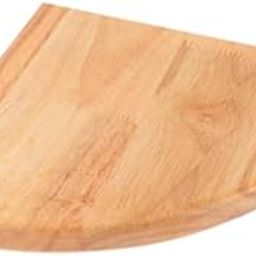 THE STYLE SUTRA Wall Mount Wood Float Corner Wall Shelf Display Corner Wall Shelf for Plants 20cm-image-16