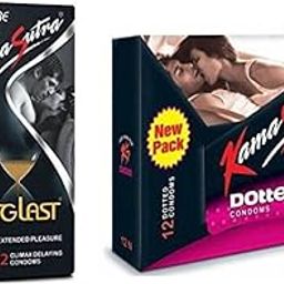 KamaSutra Dotted Condom (Set of 6, 72 Sheets) - 3 Count (Pack of 2), 12 Each-image-95