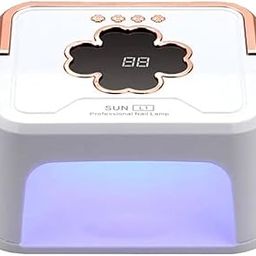 kreni 228W Gel UV LED Nail Lamp, Professional UV Lamp For Nails,Compact Design Nail Dryer for Gel Polish with 4 Timer Setting Automatic Sensor and Over-Temperature Protection-31