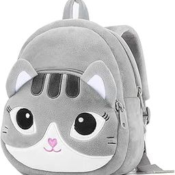 Kids School Bag Velvet soft plush standard Backpack Baby Girl Preschool Travel Bags Baby Girl & Baby Boy Picnic Carry Travelling Bags (2-5 Years)-41