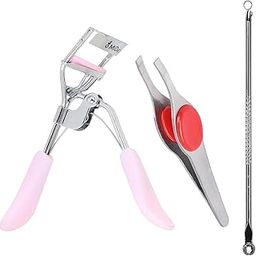 Midazzle Face Accessories (Eyelash Curler + Tweezer + BH Remover) - Combo Pack of 3-image-9