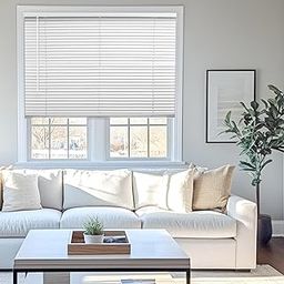 CHICOLOGY Blinds for Windows , Mini Blinds , Window Blinds , Door Blinds , Blinds & Shades , Camper Blinds , Mini Blinds for Windows , Horizontal Window Blinds , Gloss White, 23"W X 84"H-image-36