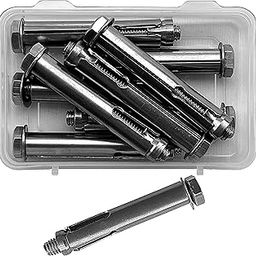 MINSALES Stainless Steel Anchor Fasteners - Expansion Type 70mm Length (8mm x 70mm) - Pack of 8 pcs-27