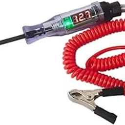 OBDKING Voltage Tester 6V 12V 24V DC Car Truck Voltage Circuit Tester Digital Display-13